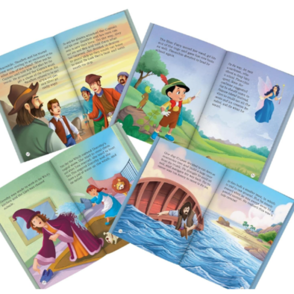 Story Books for Kids - World Classic (Abridged) (Set of 10 Books) (Illustrated - Moral Stories)