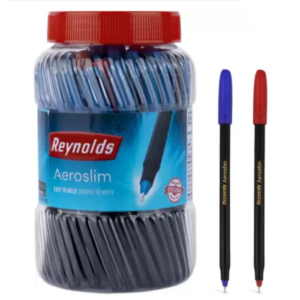 Reynolds Aeroslim Ball Pen - Pack of 70 (60 Blue , 5 Black , 5 Red)