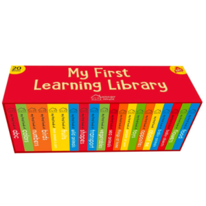 My First Complete Learning Library: Boxset of 20 Board Books Gift Set for Kids (Horizontal Design)